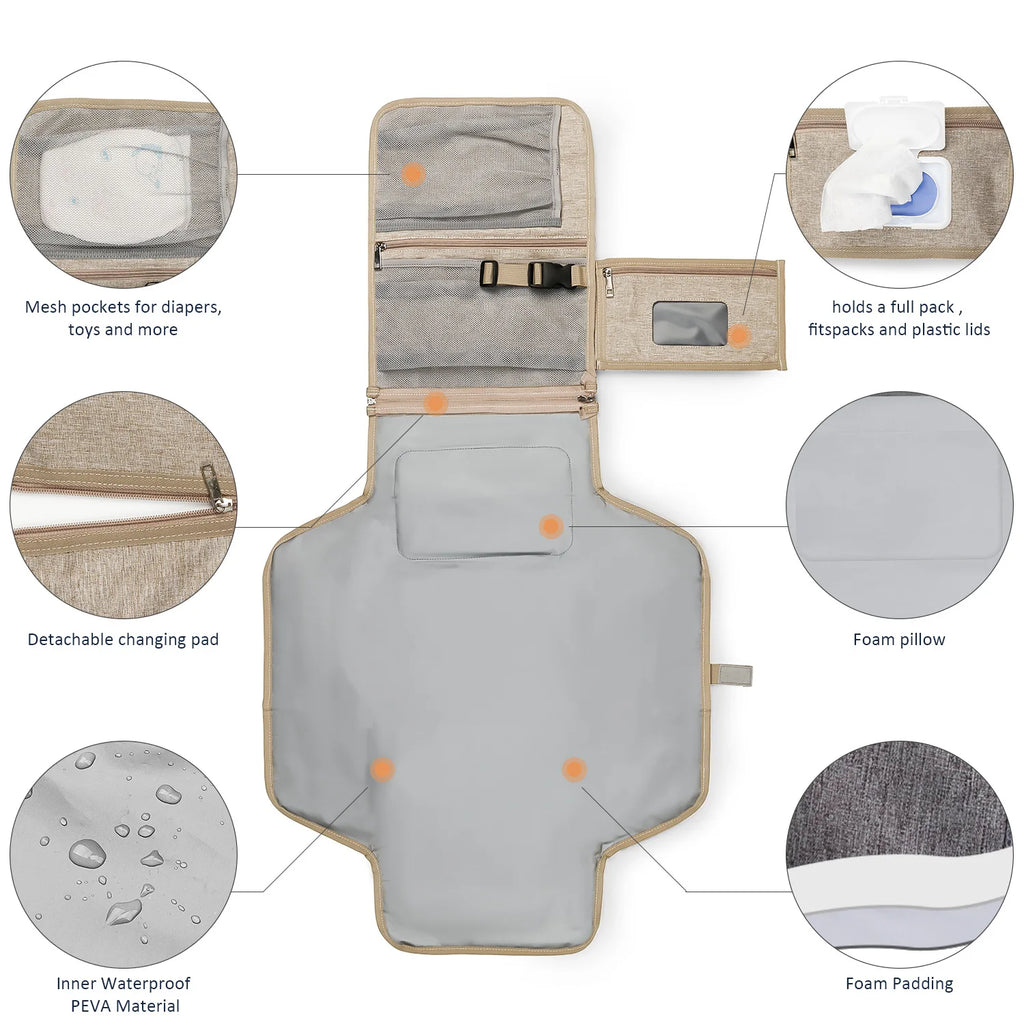 Foldable Travel Changing Mat