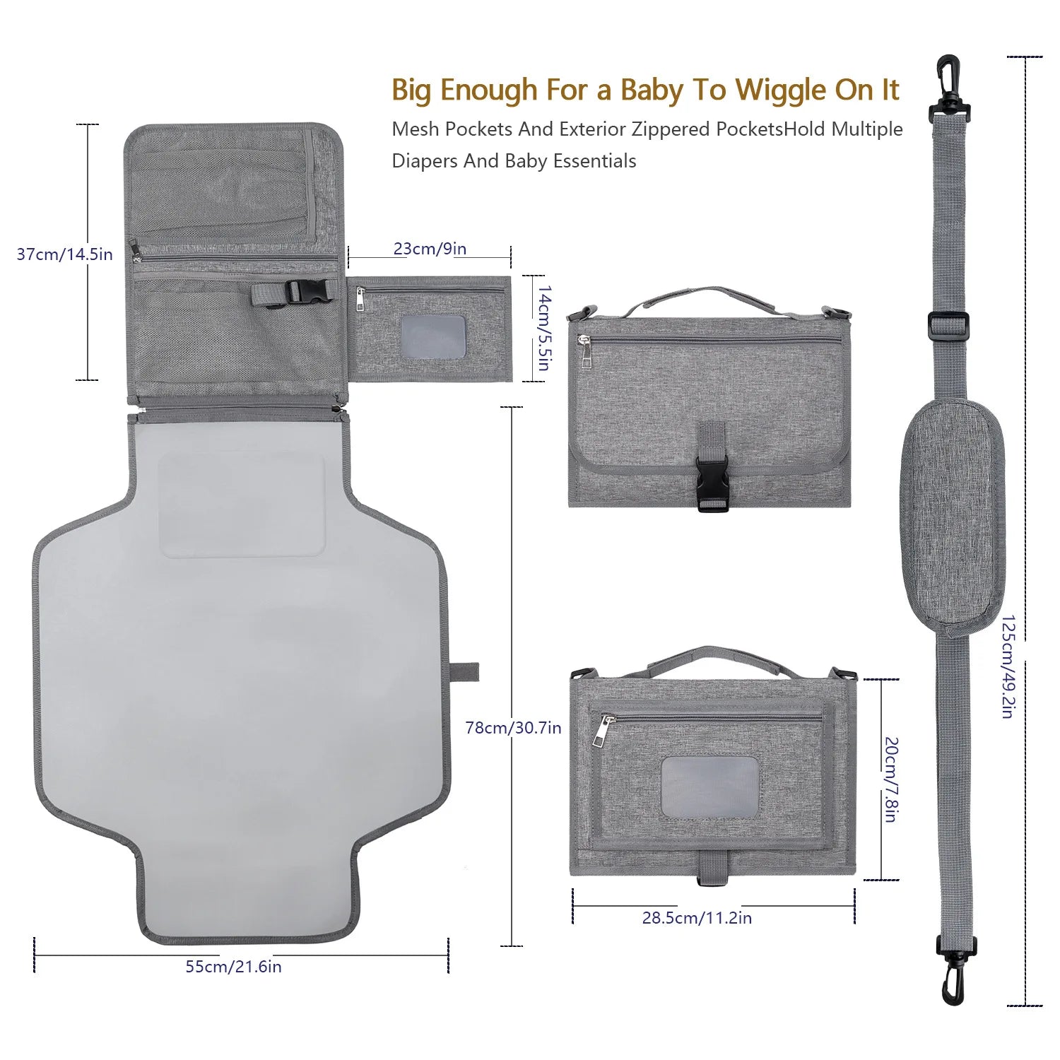 Foldable Travel Changing Mat