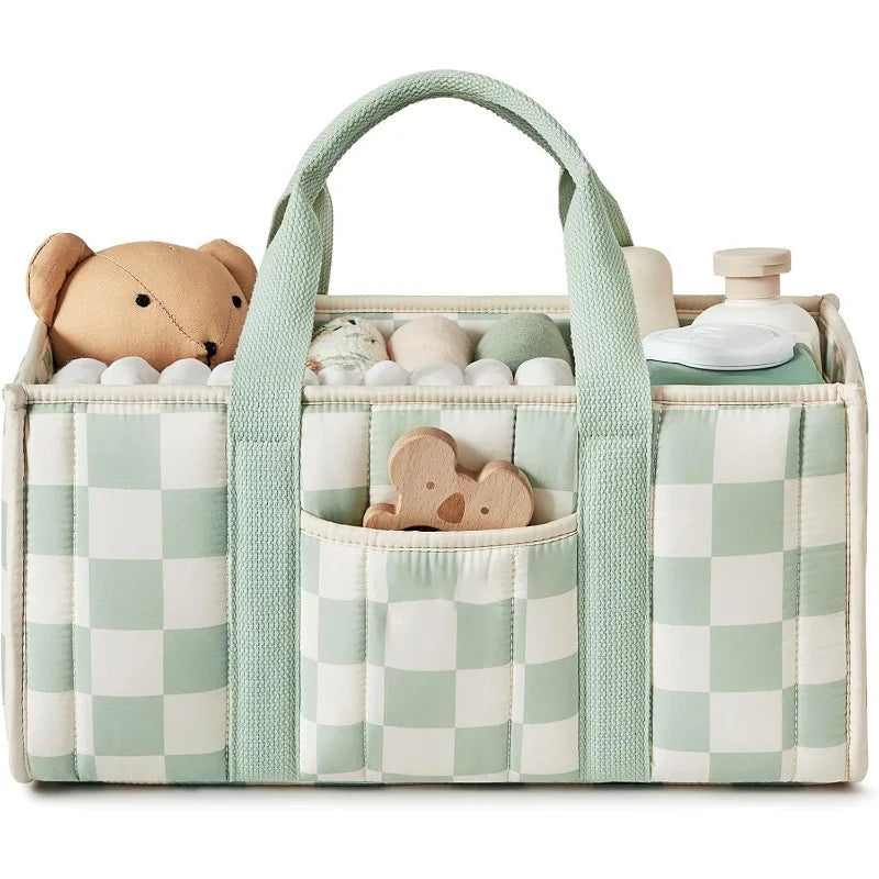 Floral Nursery Diaper Caddy